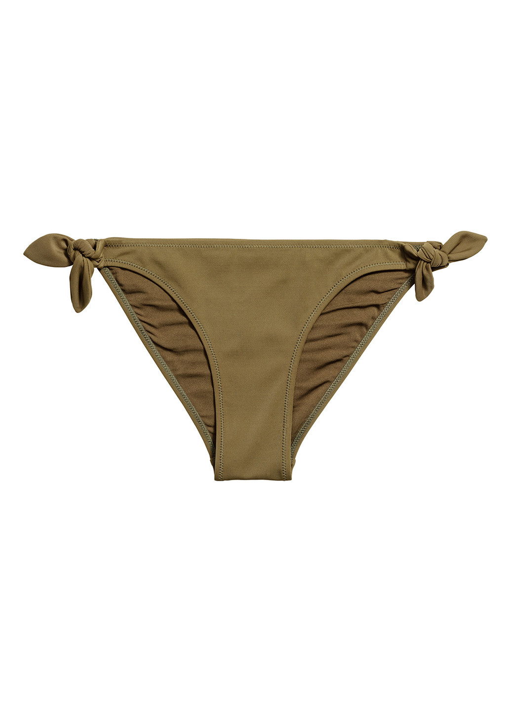 Оливковые (хаки) купальные трусики однотонные H&M