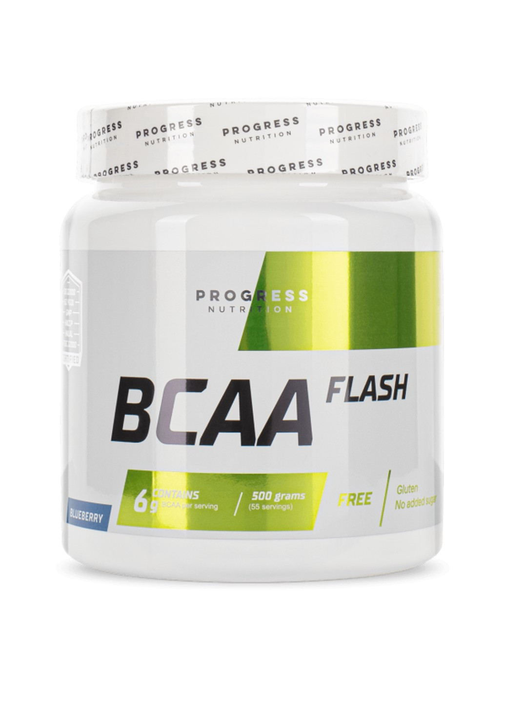 БЦАА BCAA Flash 500 грамм Черника Progress Nutrition (255363718)