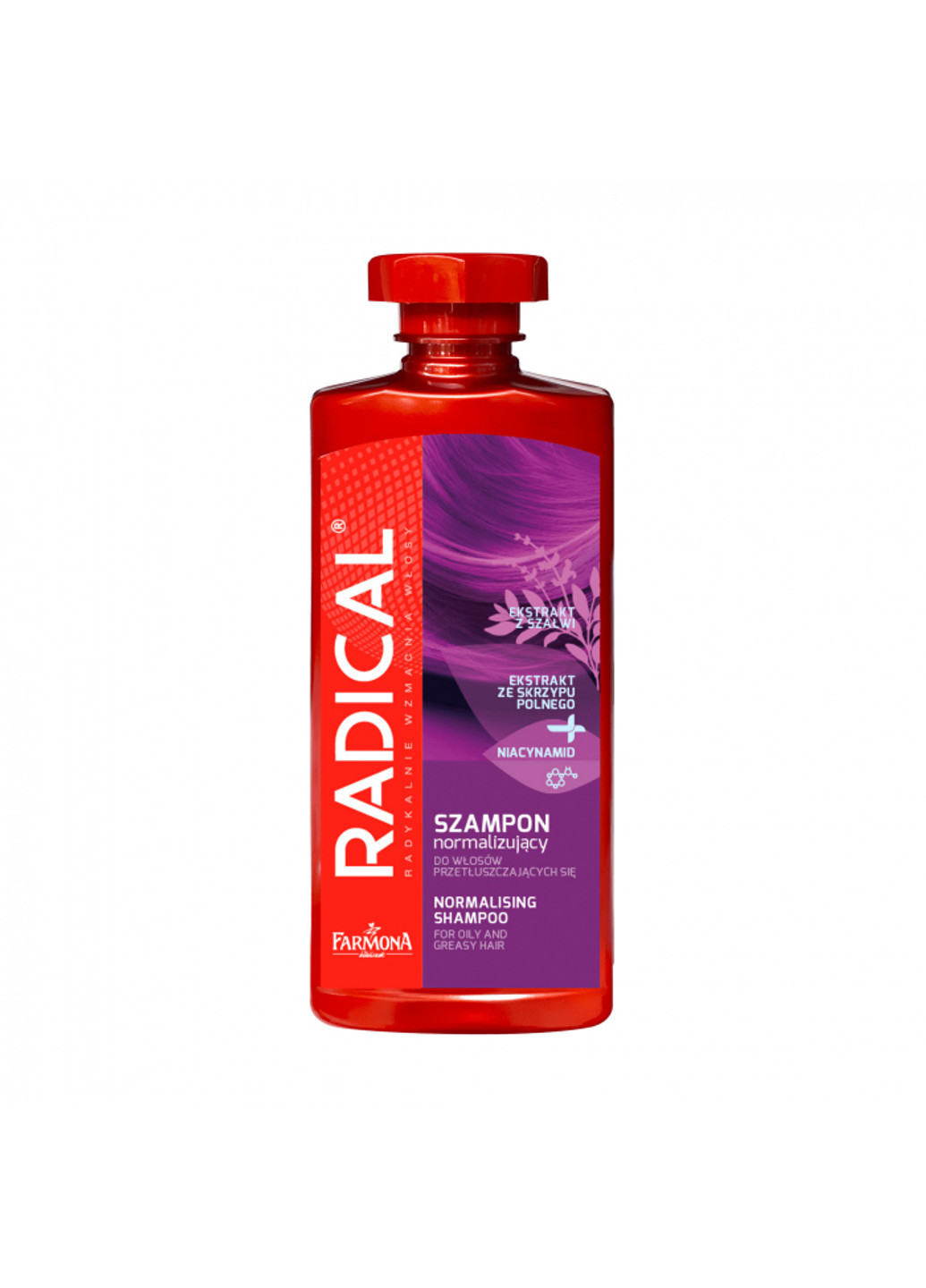 Шампунь для жирного волосся Radical 400 мл Farmona (251856176)