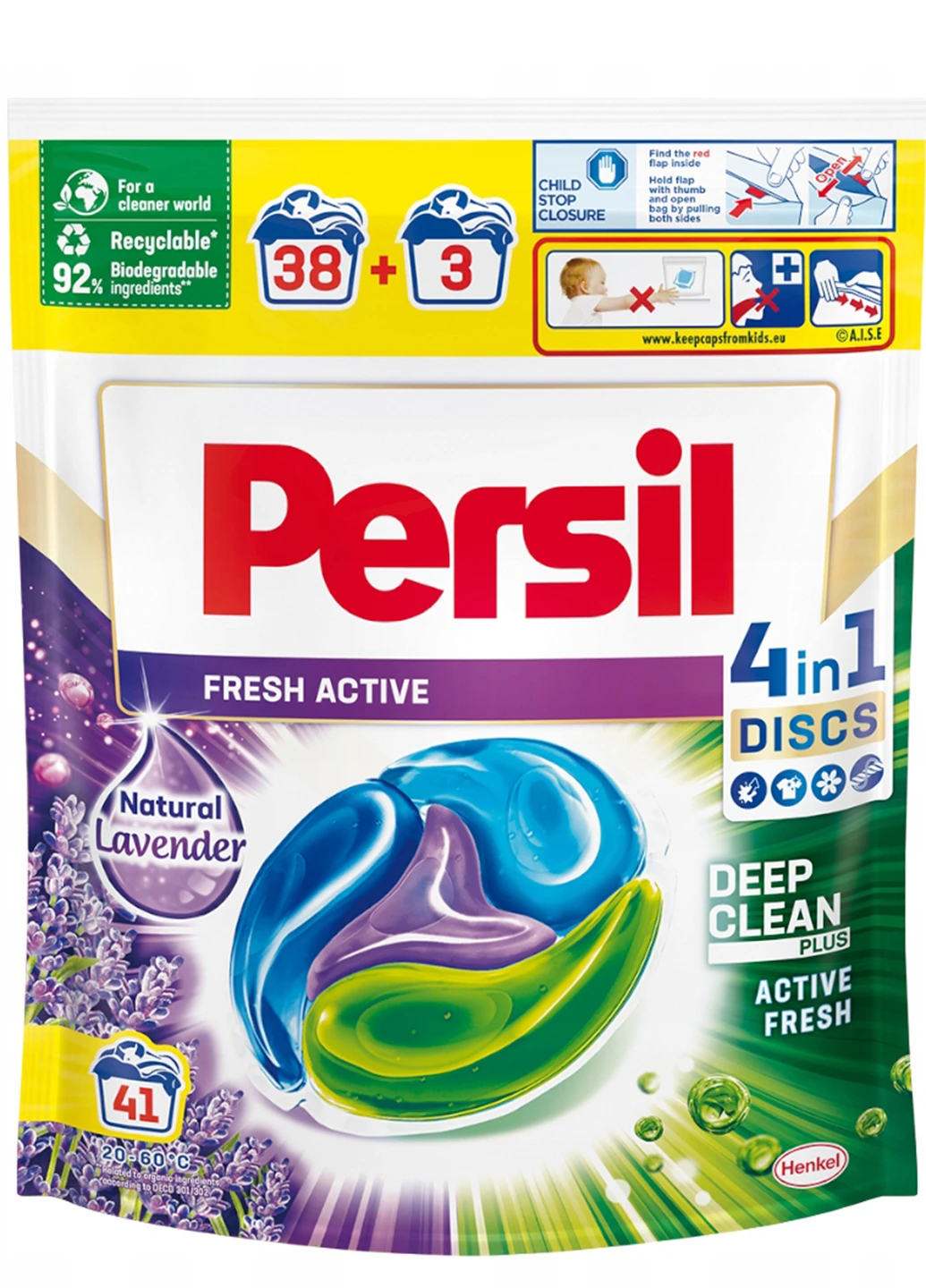 Купсули для прання Lavender 4в1 41 прання Persil (254372006)