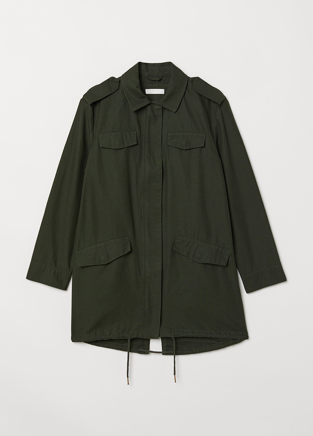 Чорна демісезонна куртка H&M