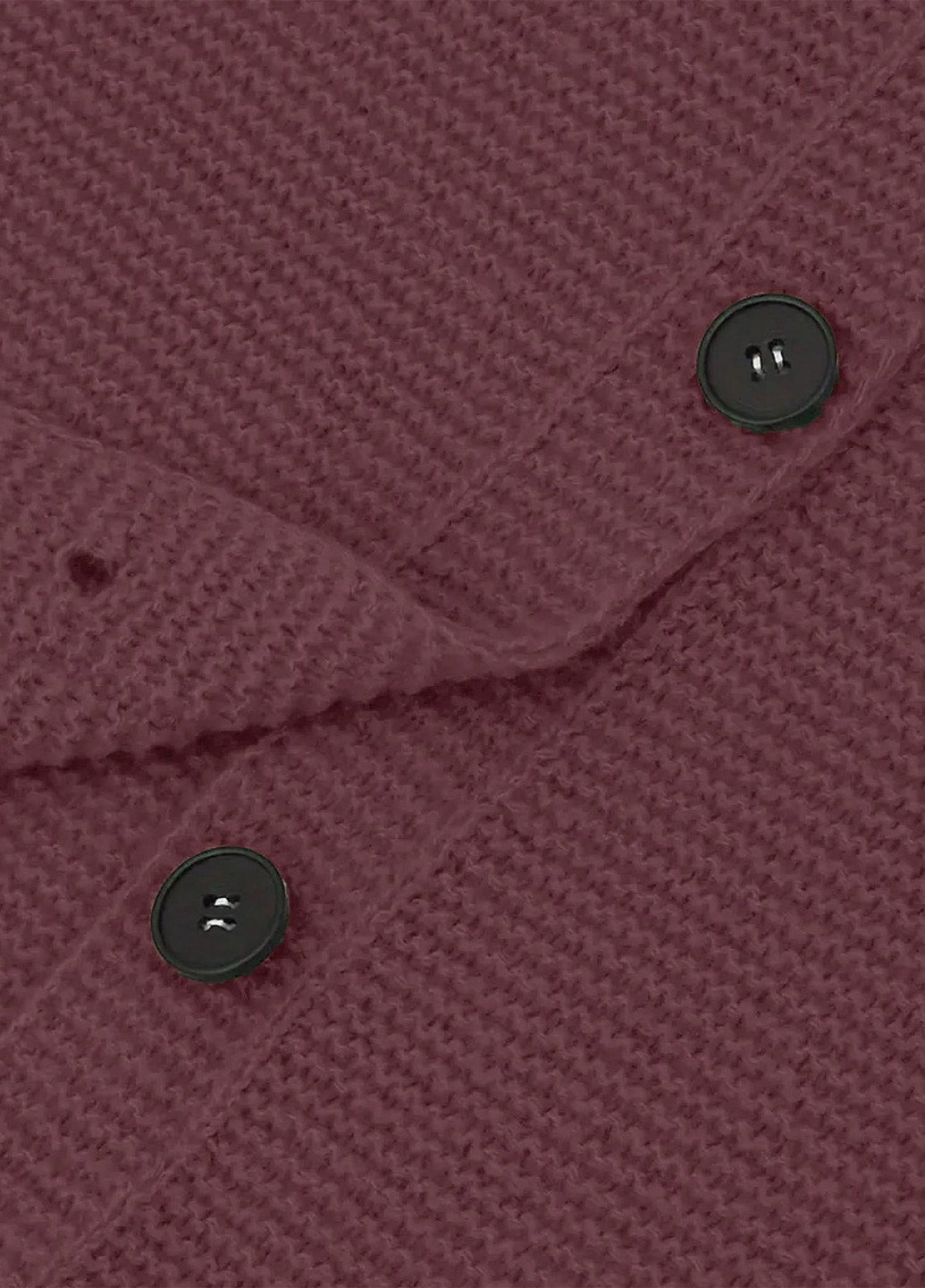 Бордовий демісезонний кардиган SHEIN