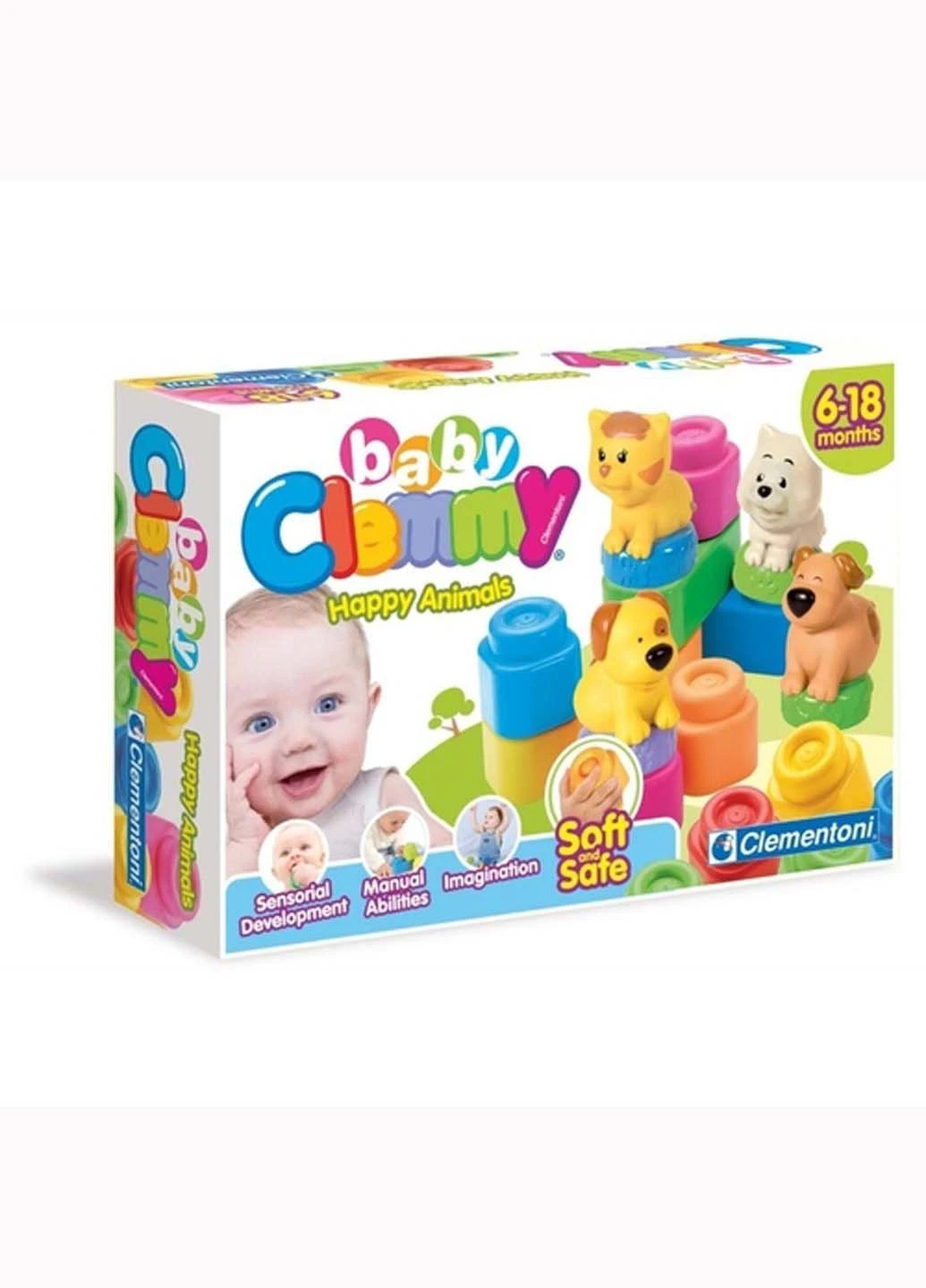 Конструктор Clementoni Животные 10 деталей (207383021)