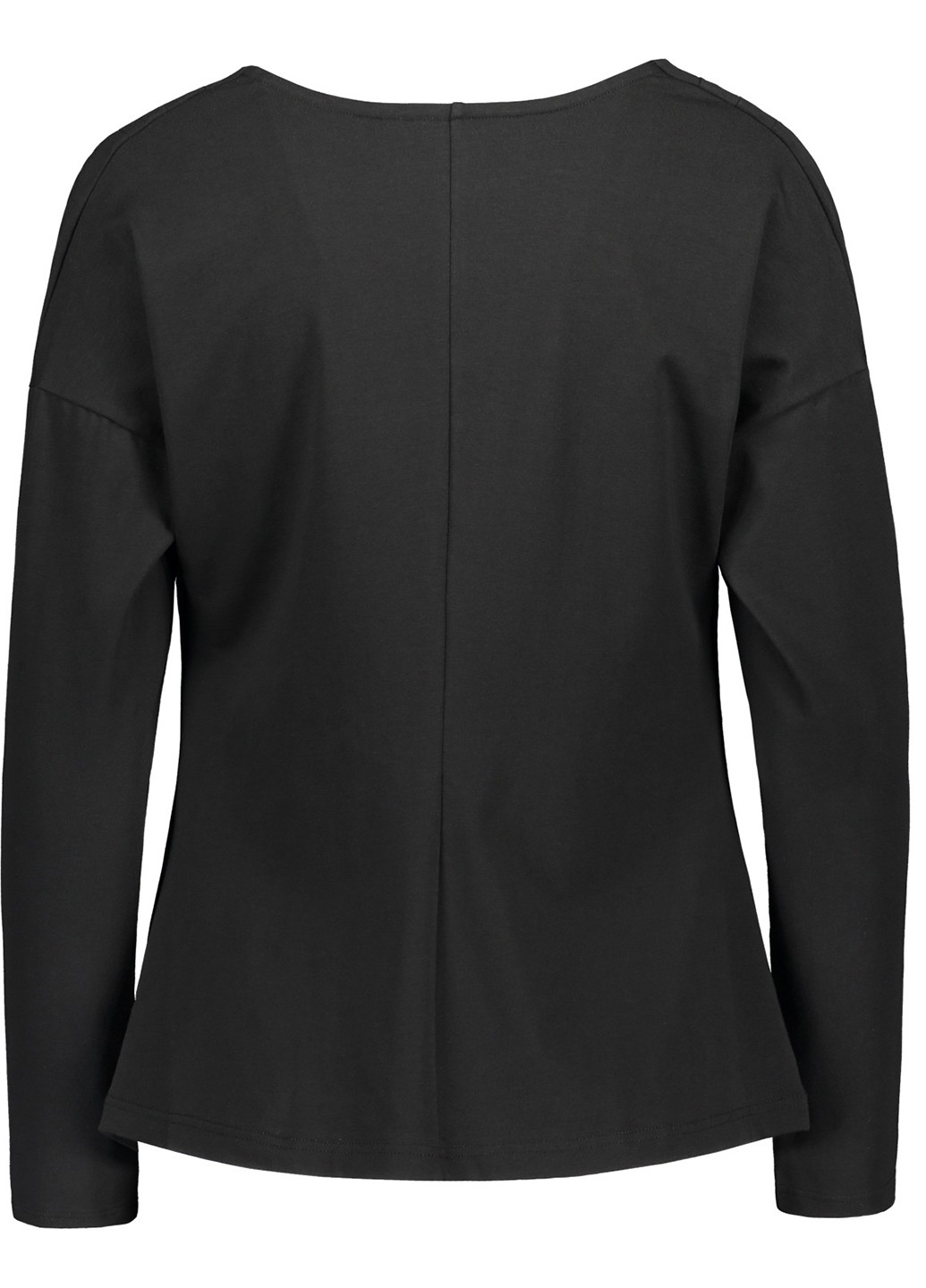 Черная демисезонная блуза NOSH