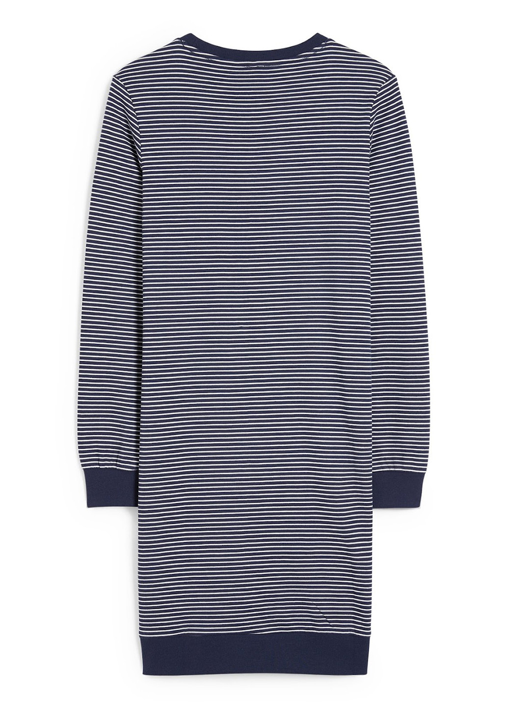 Темно-синя домашній сукня сукня-світшот C&A в смужку