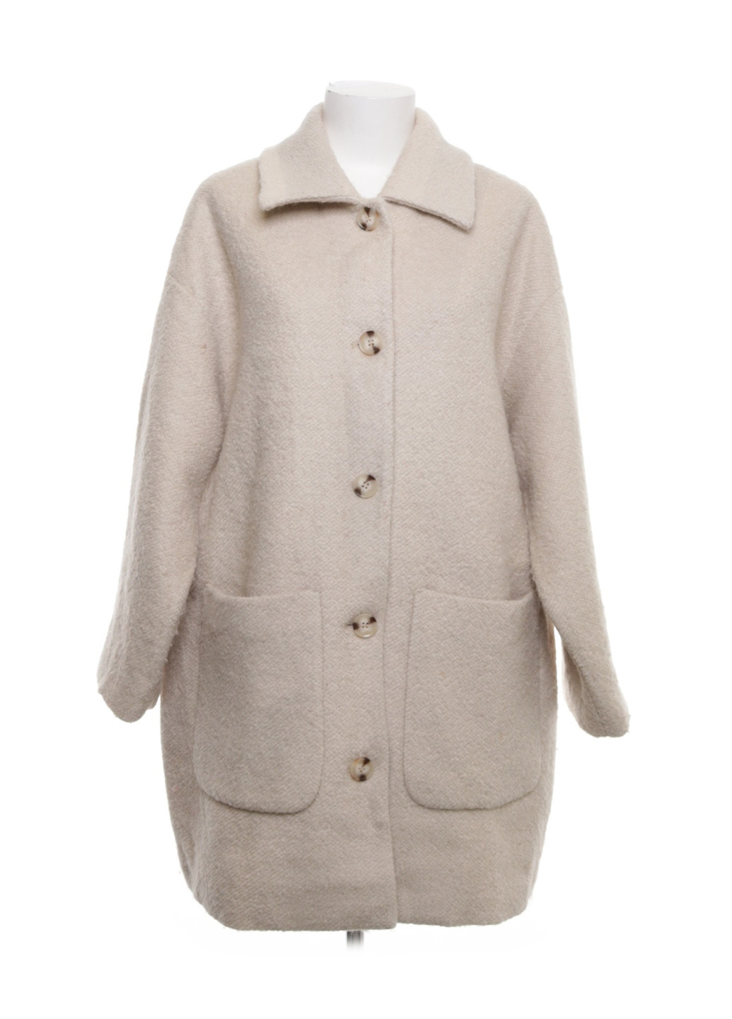 Бежеве демісезонне Пальто Monki