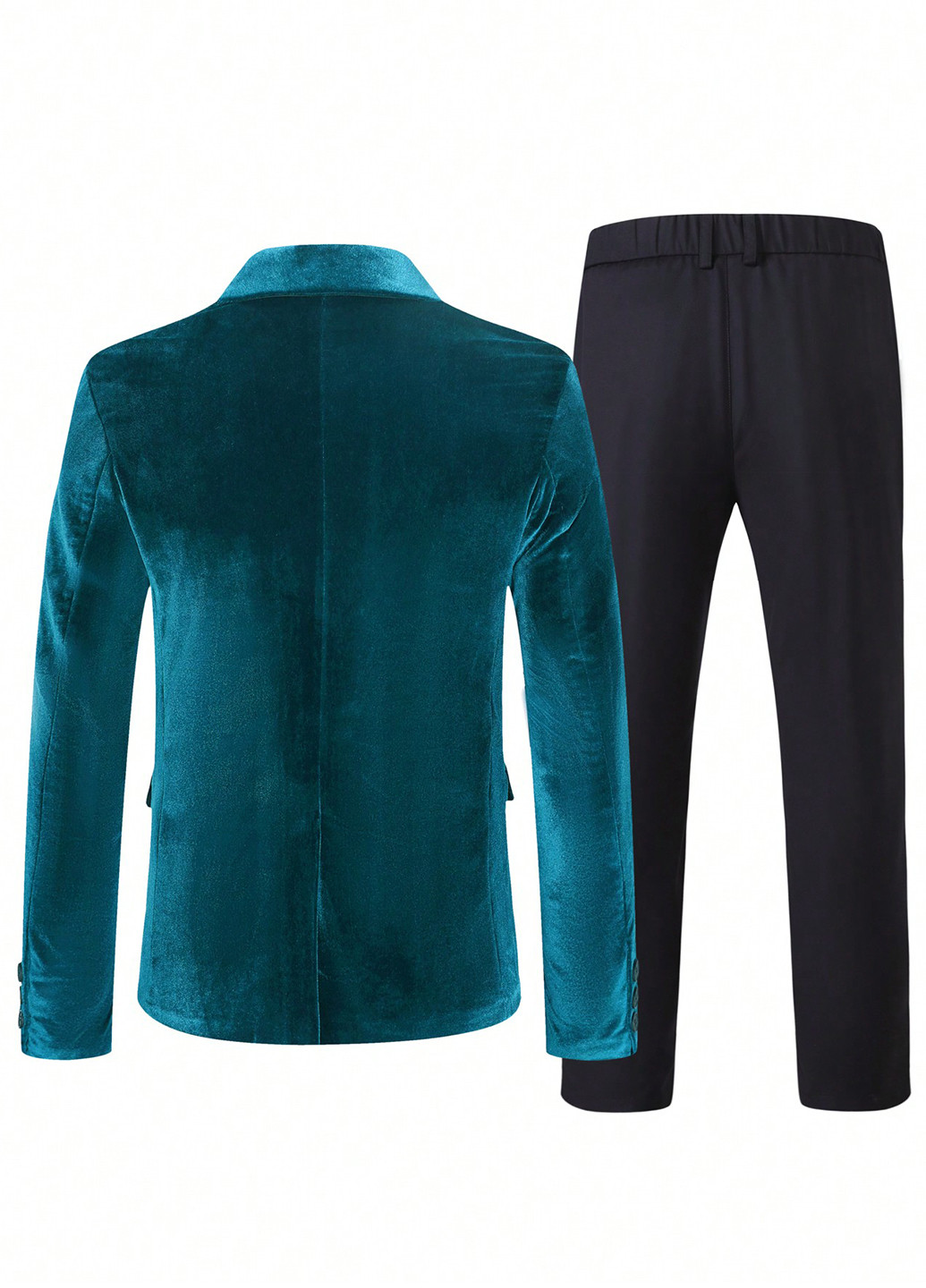 Комбинированный демисезонный костюм (пиджак, брюки) брючный SHEIN