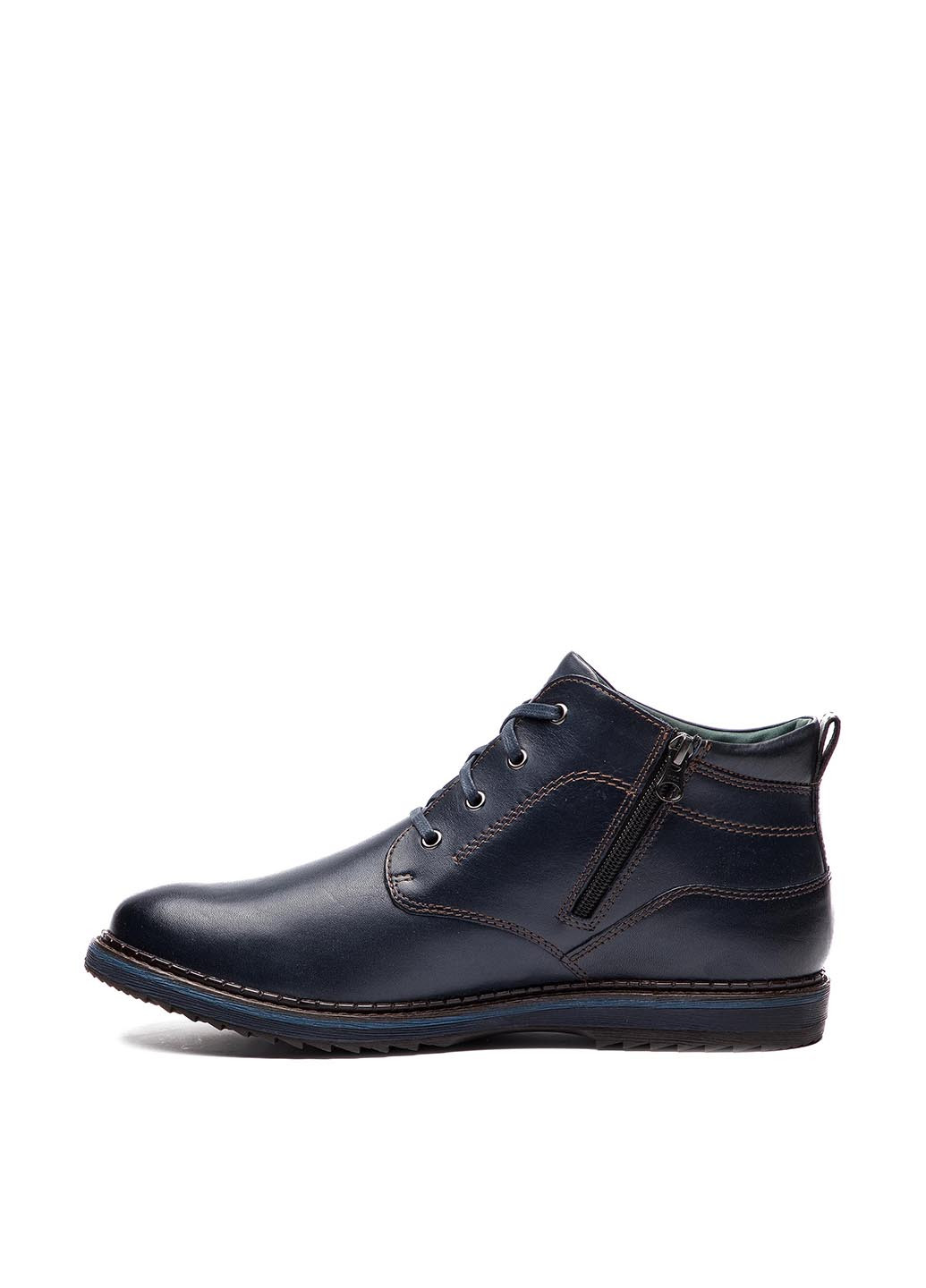 Темно-синие зимние черевики  for men Lasocki