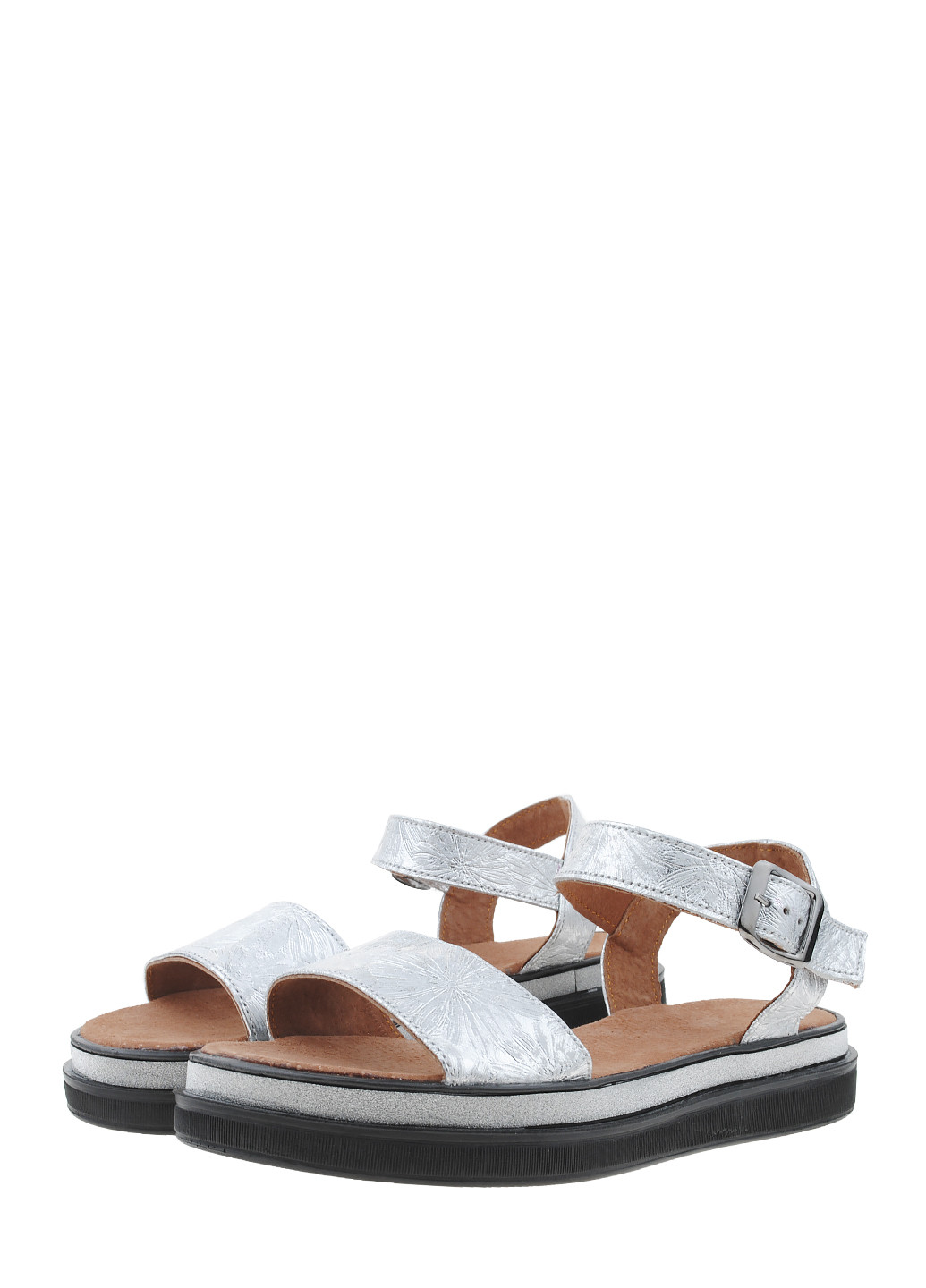 Серебряные босоножки r127-20 серебро Claire