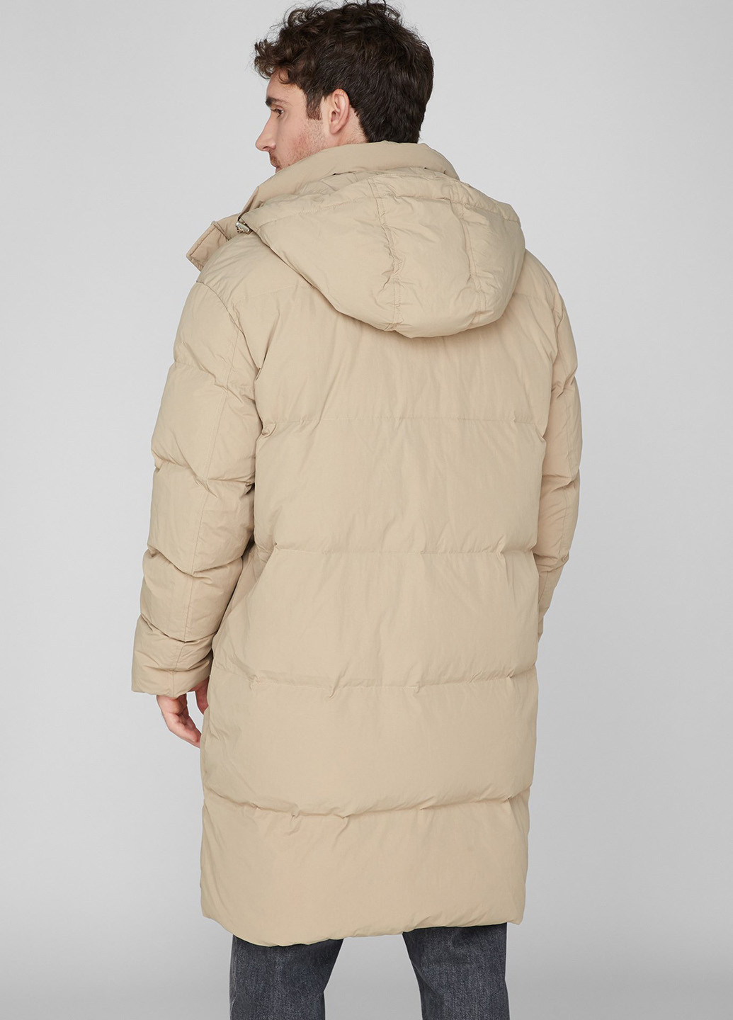 Бежевий зимній Пуховик PRPY