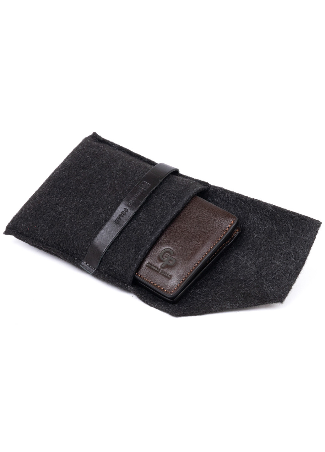Кожаное портмоне 11х8,9х1 см Grande Pelle (253174628)