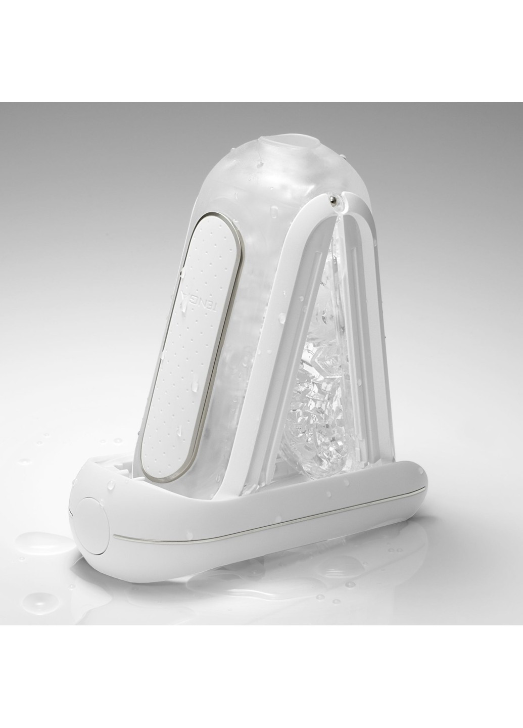 Мастурбатор Flip Zero Electronic Vibration White, змінна інтенсивність, розкладний Tenga (254583511)