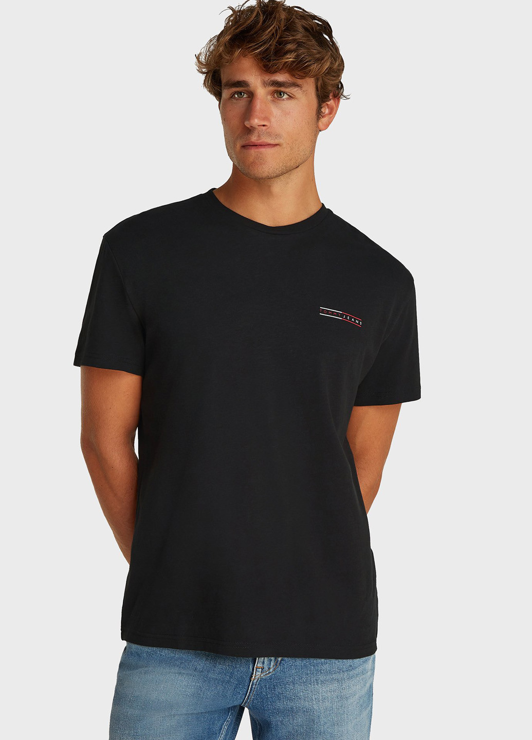Чорна футболка Tommy Jeans