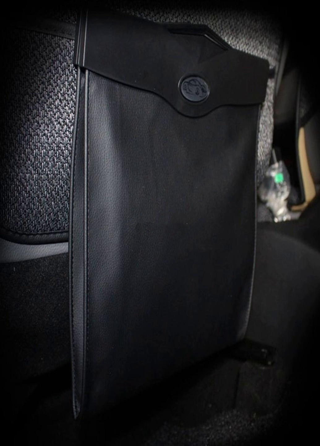 Подвесной органайзер автомобильный сумка для мусора на спинку автокресла (56230142) Черный Francesco Marconi (205436419)