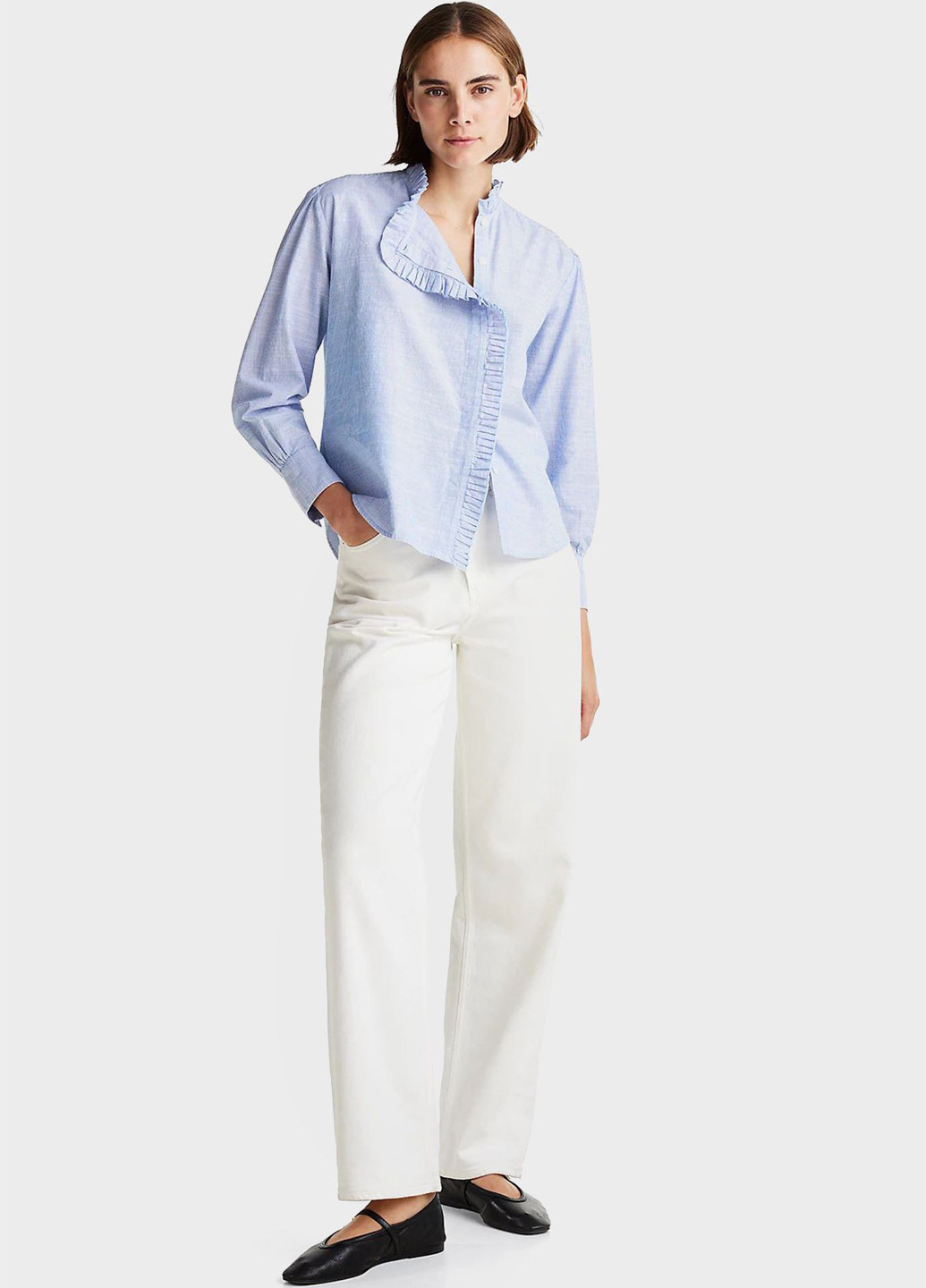 Блакитна блуза Tommy Hilfiger