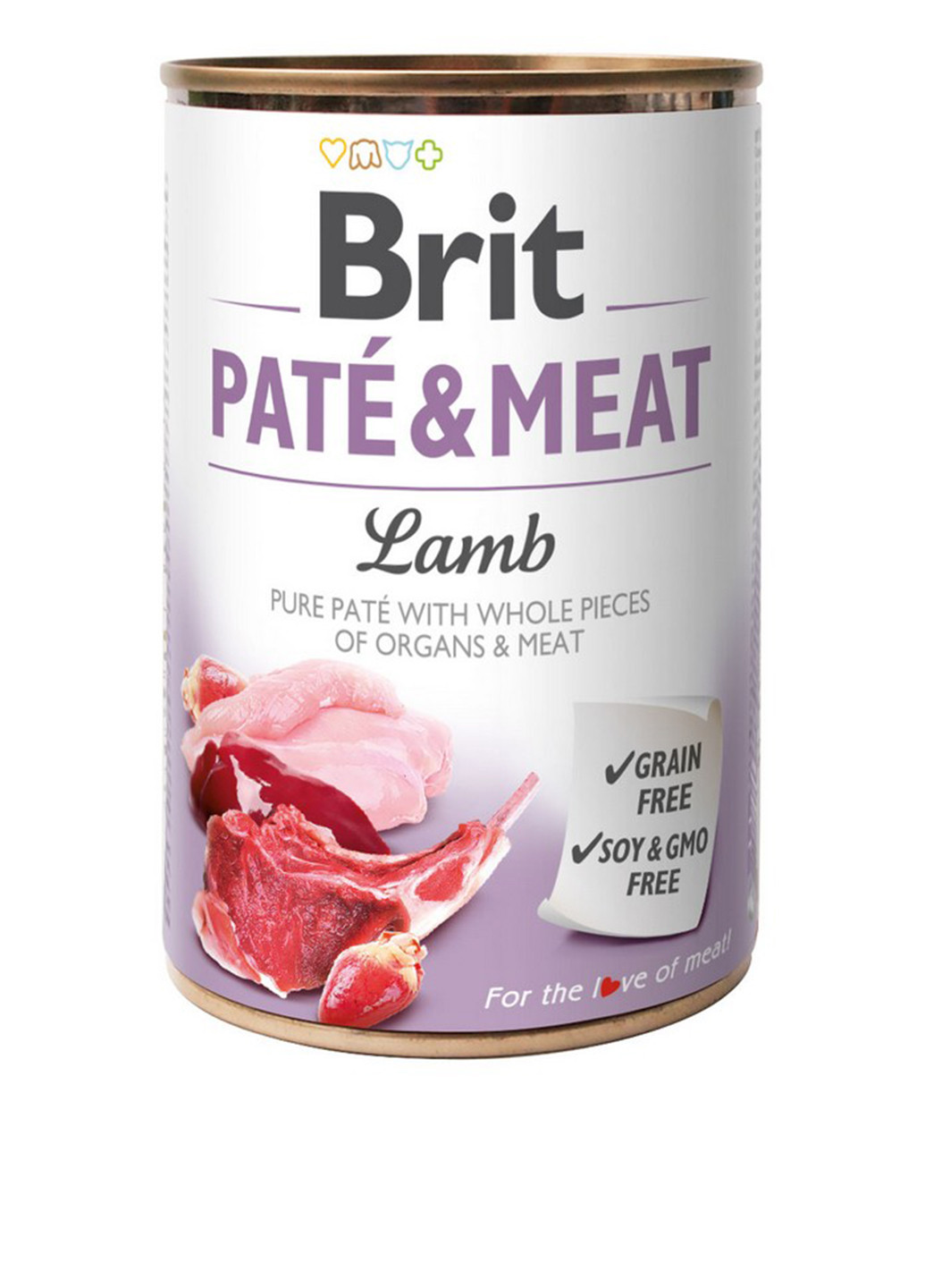 Мясные консервы Paté & Meat Dog с ягненком, 400 гр. Brit Care (140597125)