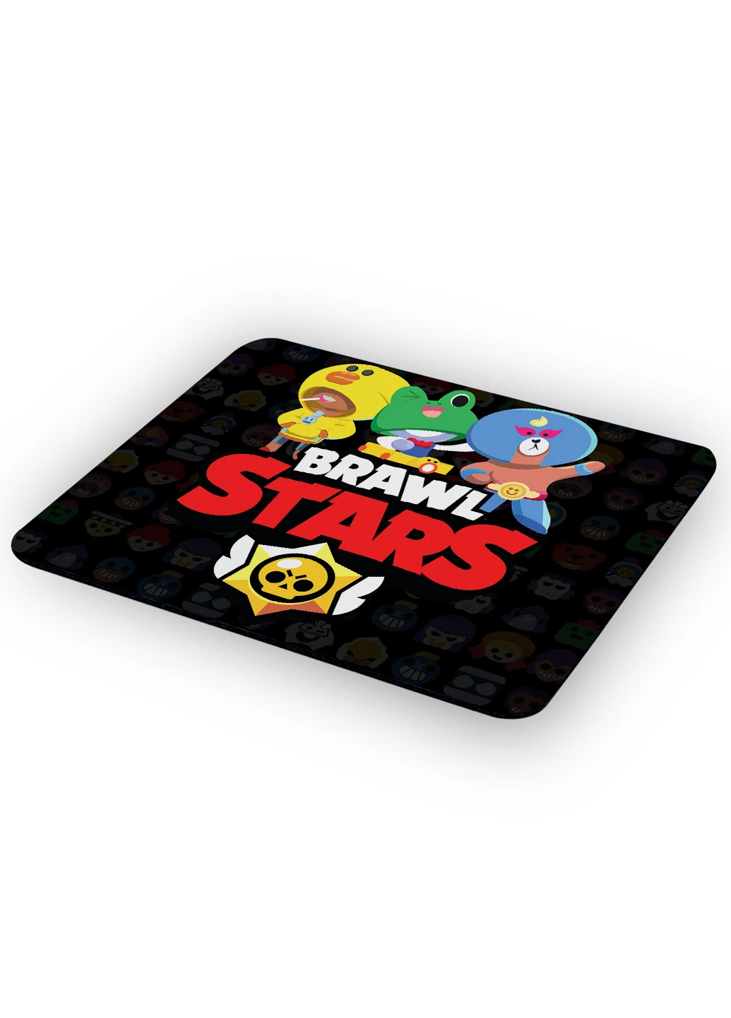 Килимок для мишки Бравл Старс (Brawl Stars) (25108-1027) 22х18 см MobiPrint (222995341)