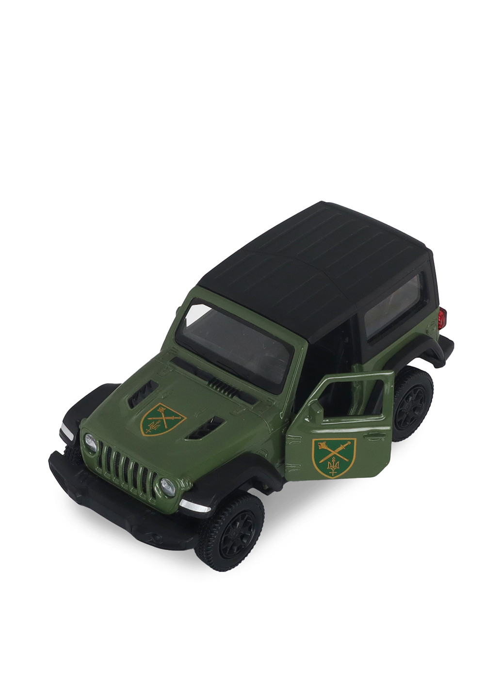 Автомодель серии Шевроны Героев Jeep Wrangler Rubicon ОК Север, 6,6х18,5х7,6 см TechnoDrive (303498581)