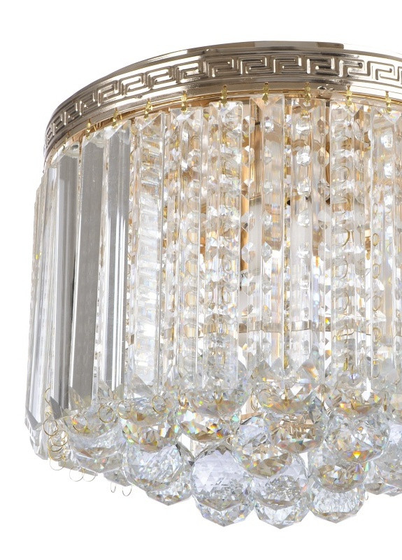 Люстра стельова торт з підсвічуванням велика BCL-608C/2*E14 + 6*3W LED Brille (253885866)