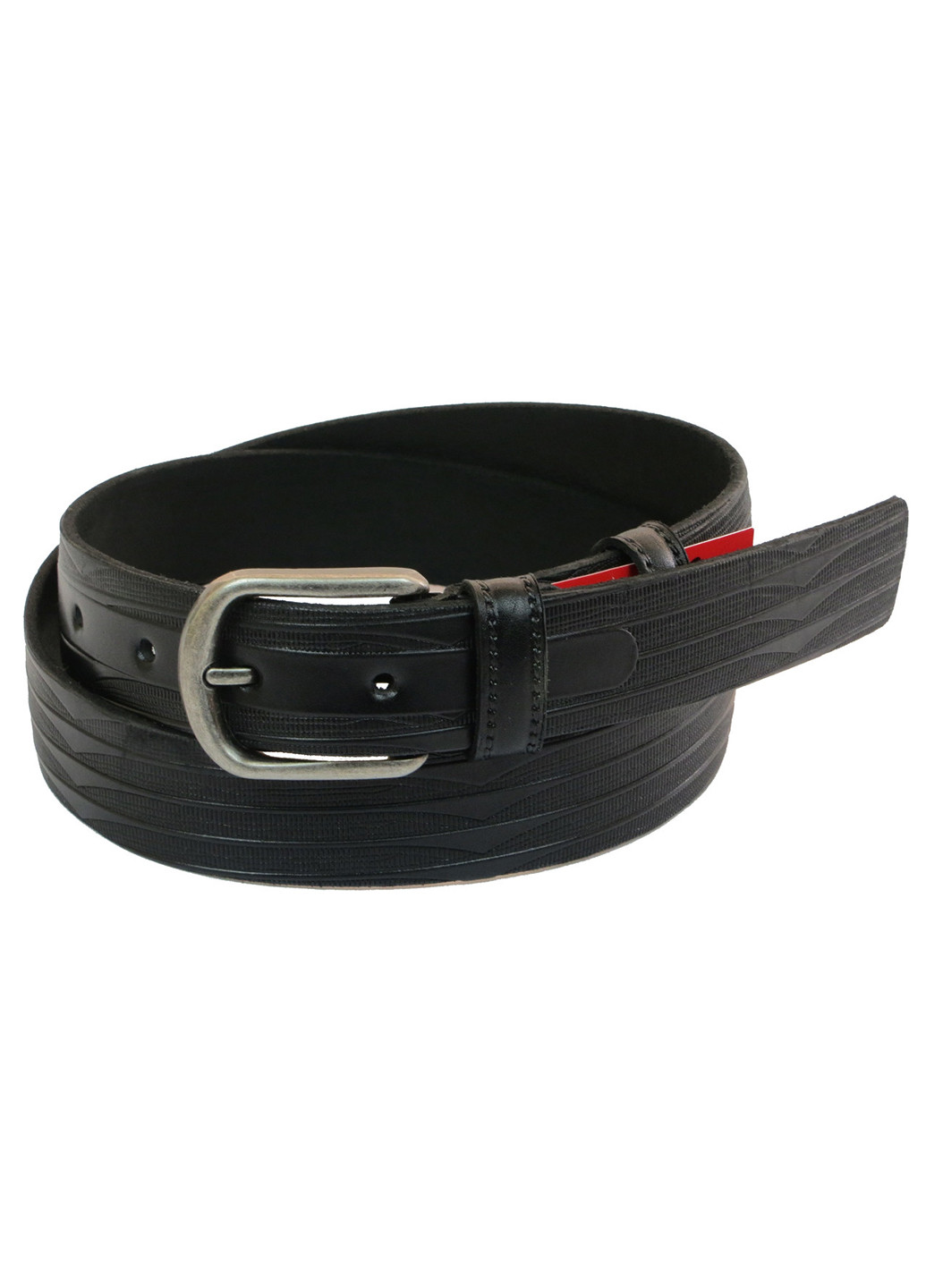 Чоловічий шкіряний ремінь 118-138х3,5 см Skipper (252412249)