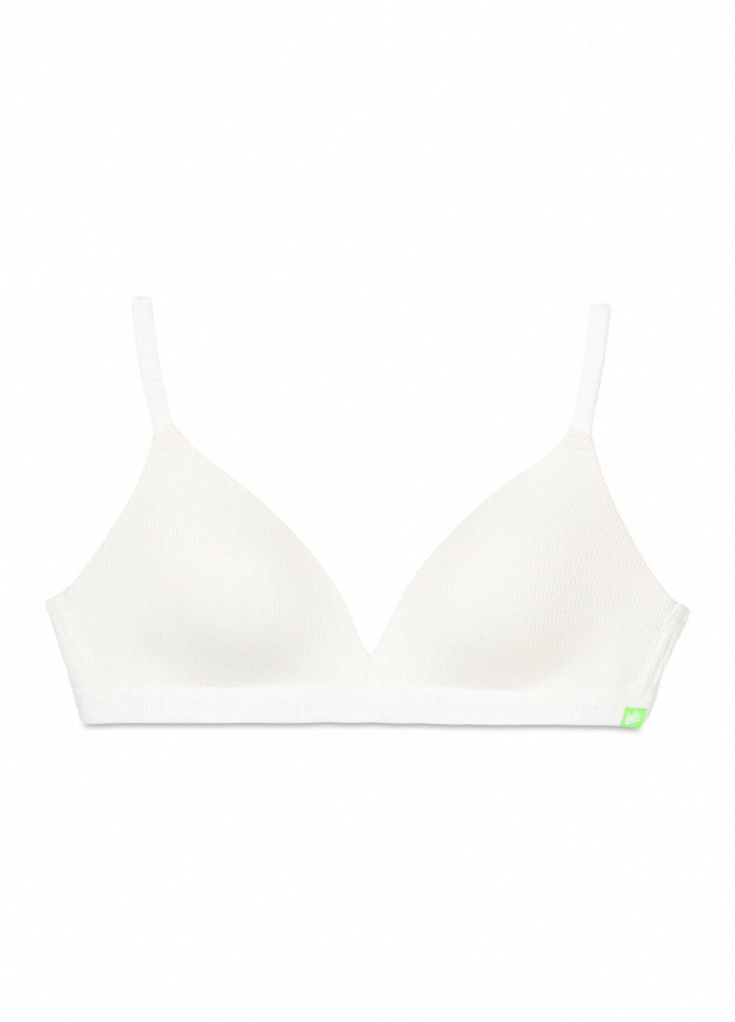 Молочный бралетт бюстгальтер Hi&Bye без косточек хлопок