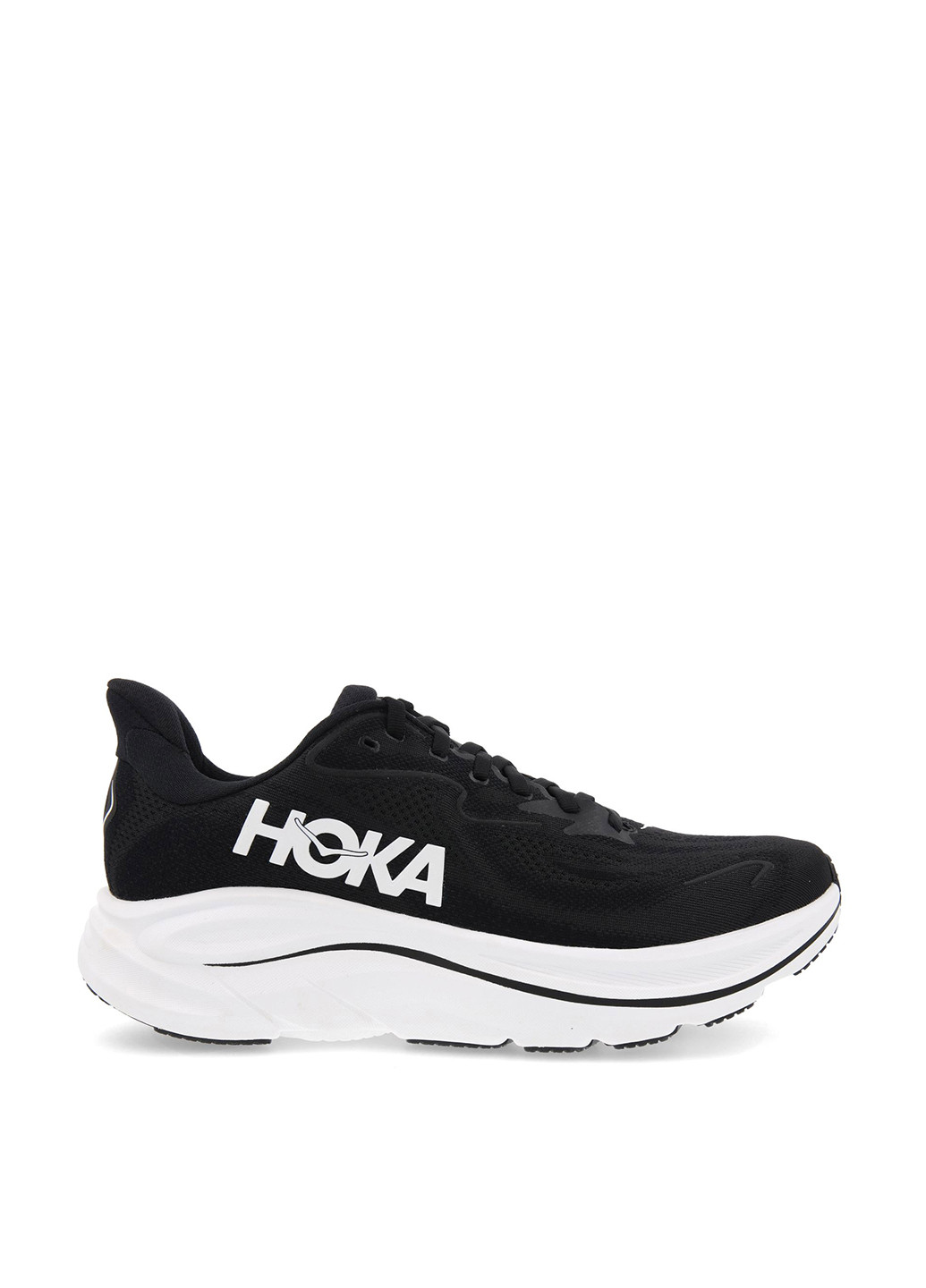 Черные демисезонные кроссовки HOKA CLİFTON 10