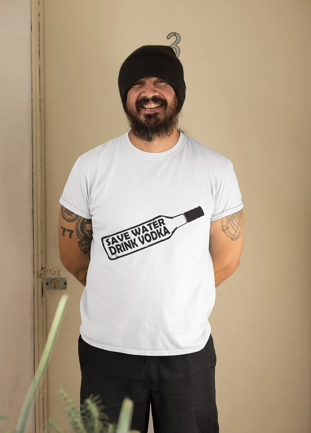 Біла футболка Funnyart Premium