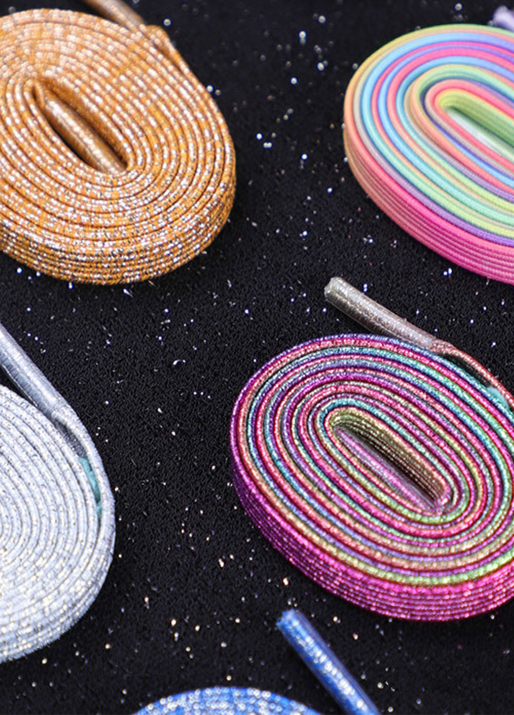 Кольорові еластичні шнурки з фіксатором закруткою, 100 см, колір №116 No Brand (254584265)