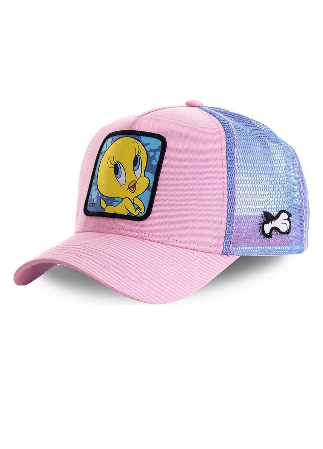 Кепка тракер Луні Тюнс з сіточкою унісекс Твіті Рожевий NoName (250446142)
