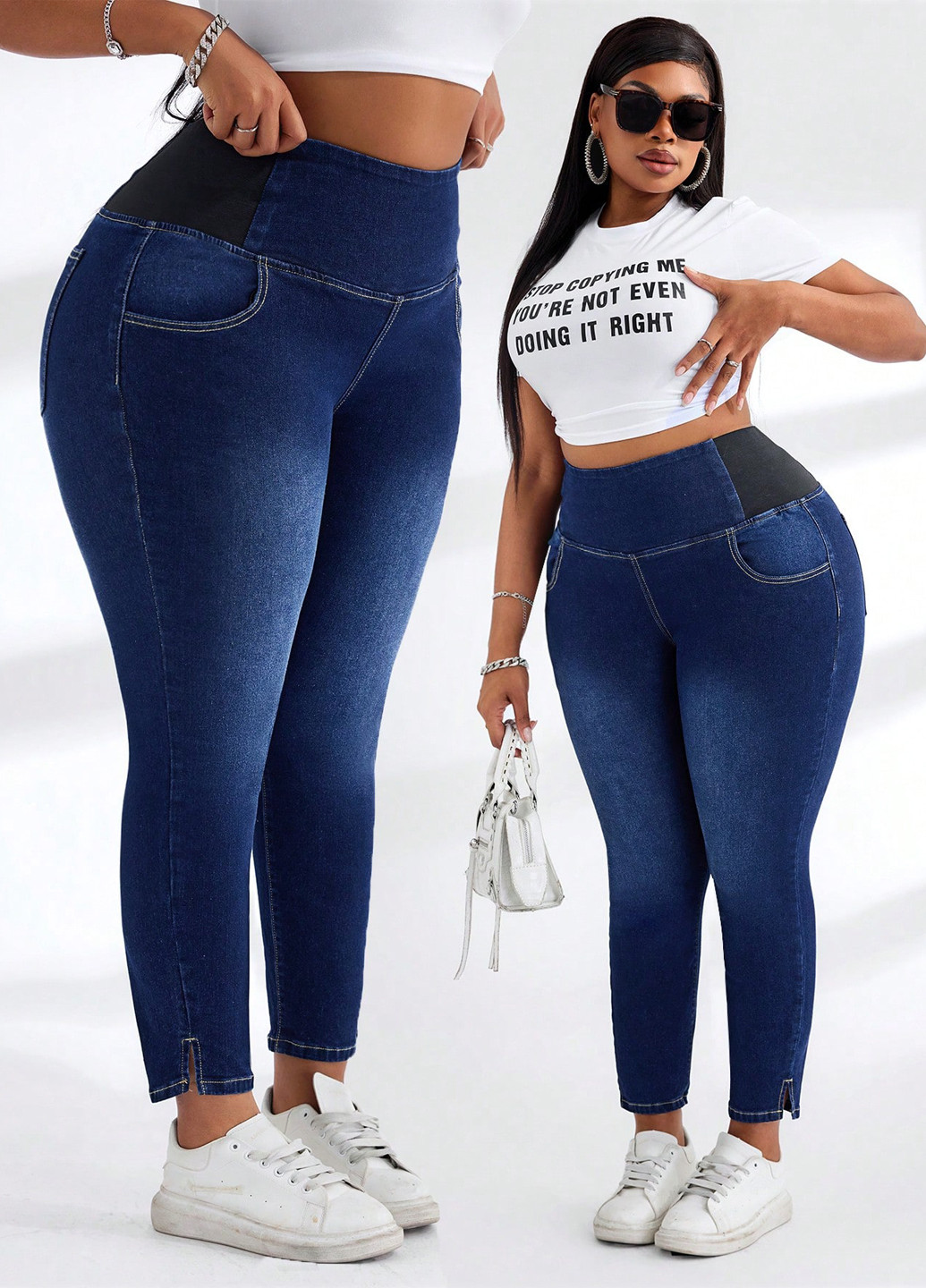 Джинси SHEIN - (342411664)