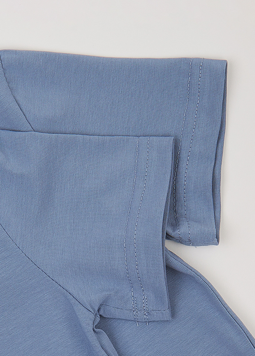 Голубая летняя футболка Garnamama