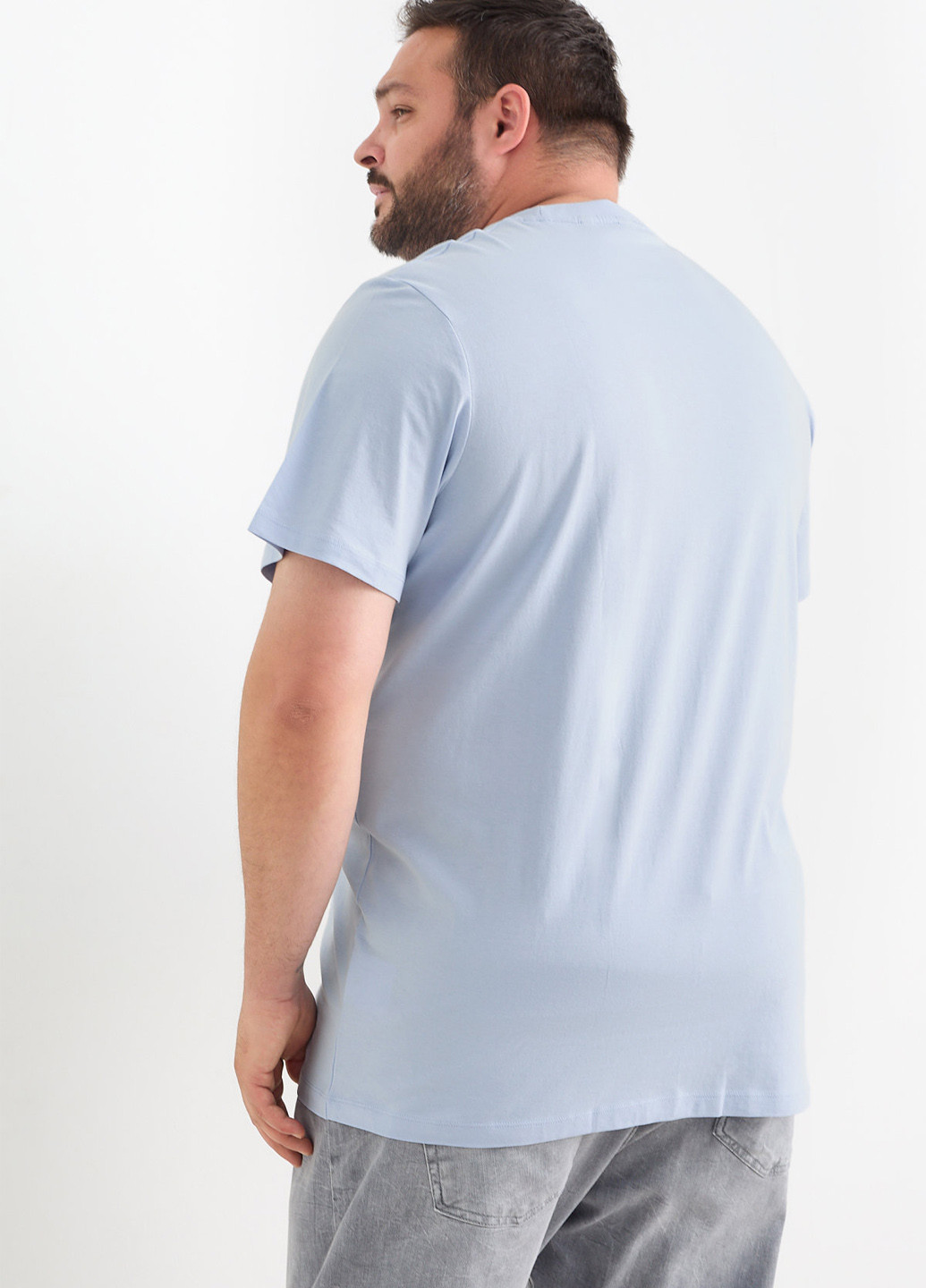 Голубая футболка C&A