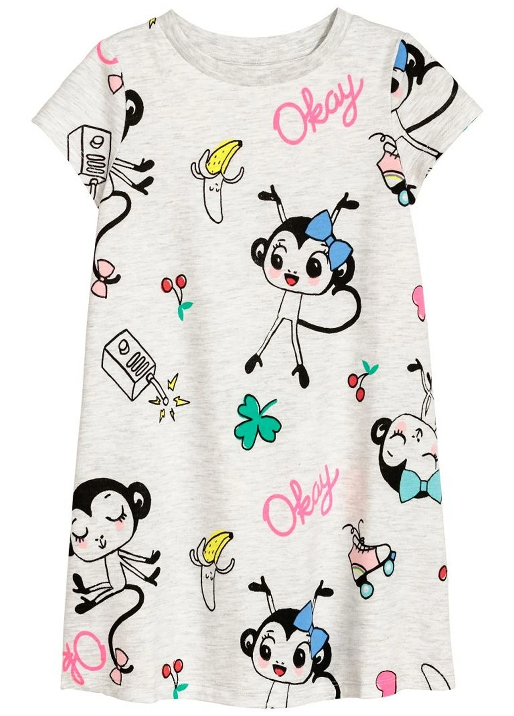 Сіра сукня H&M (304054239)