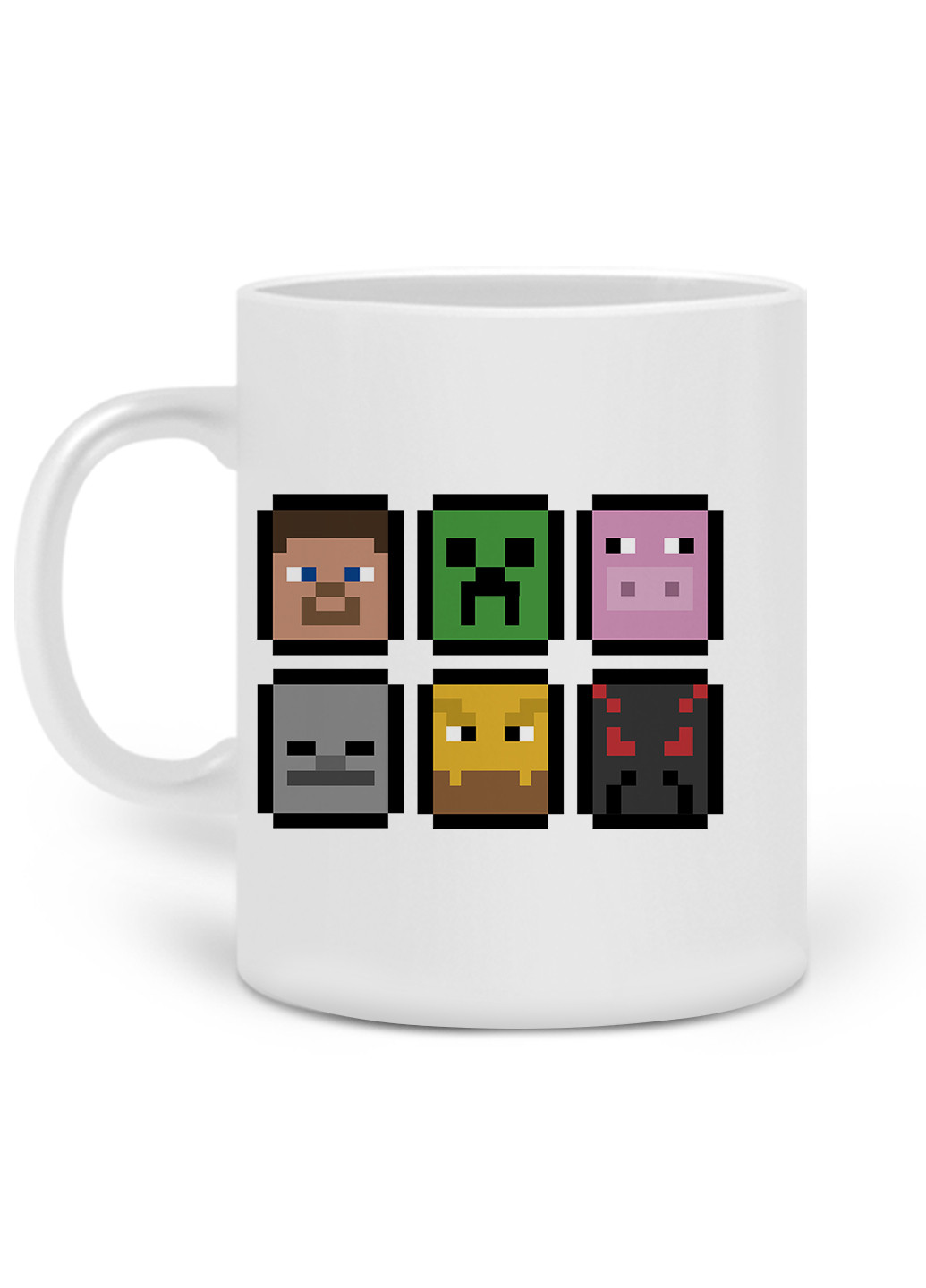 Кружка Майнкрафт (Minecraft) 330 мл Чашка Керамическая (20259-1173) MobiPrint (219774876)