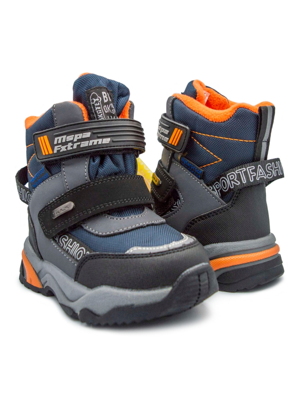 термосапоги, зимняя обувь на две липучки, сапоги, ботинки для мальчика, tom.m р.22-27 Том.М на липучке