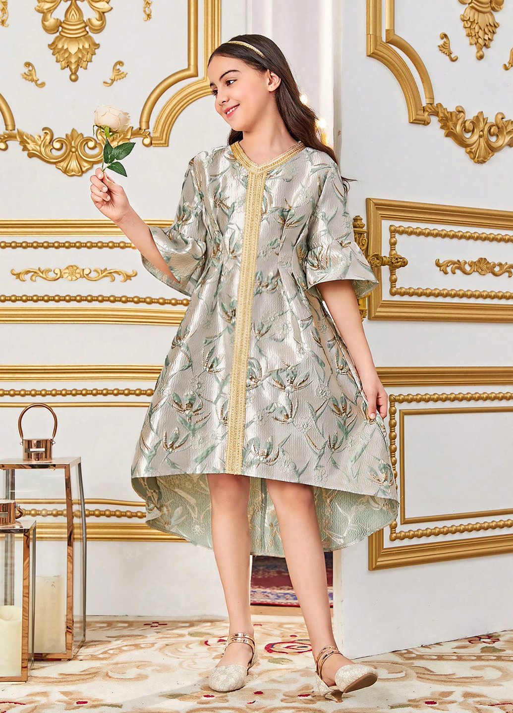 Комбинированное платье SHEIN (316734189)