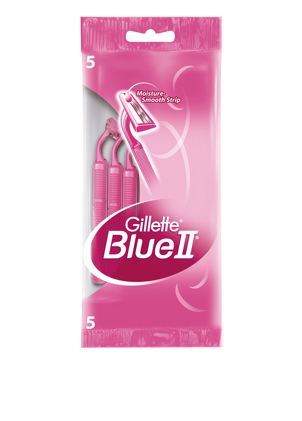 Бритва одноразовая Blue 2 (5 шт.) Gillette (17071753)