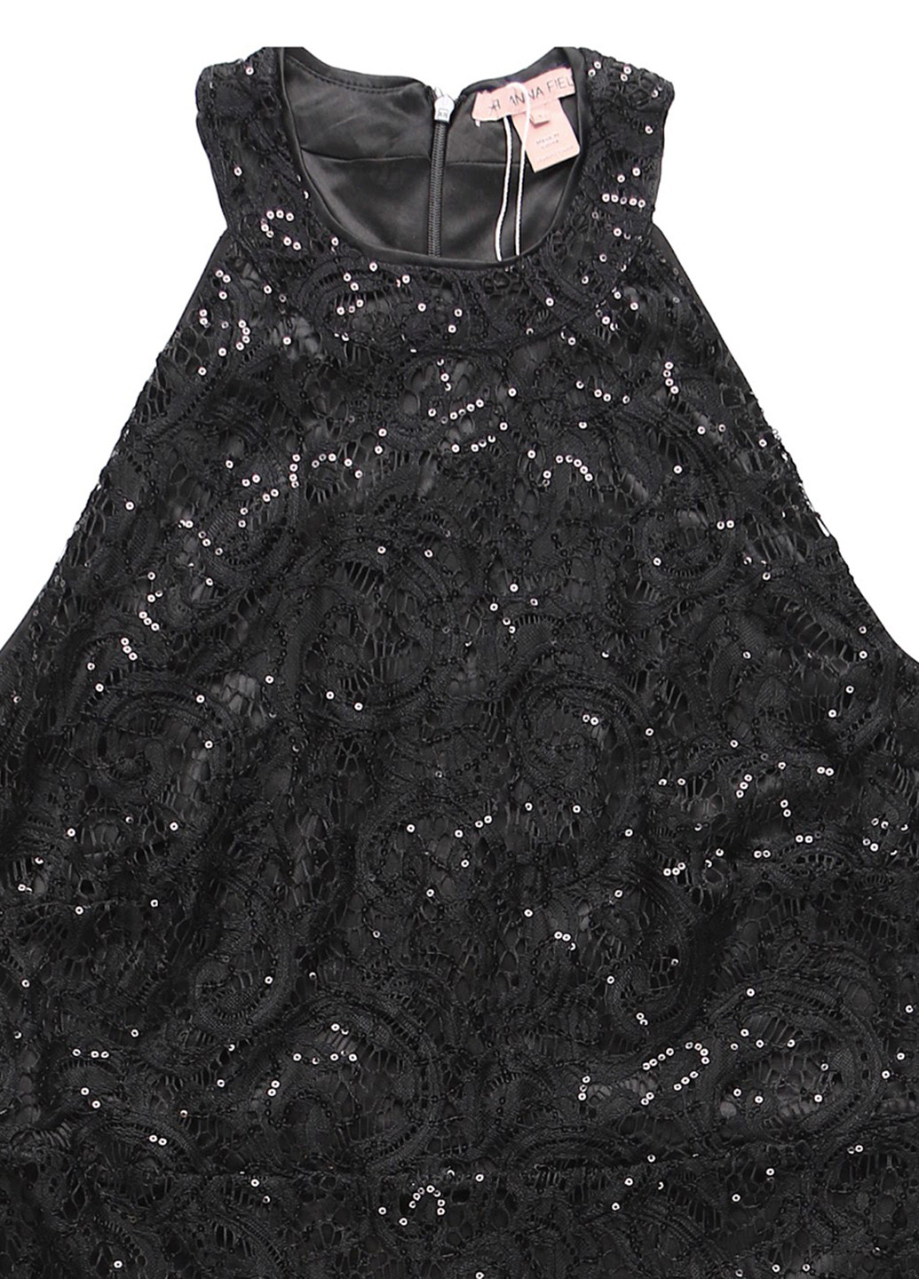 Черное кэжуал платье силуэтная Anna Field однотонное