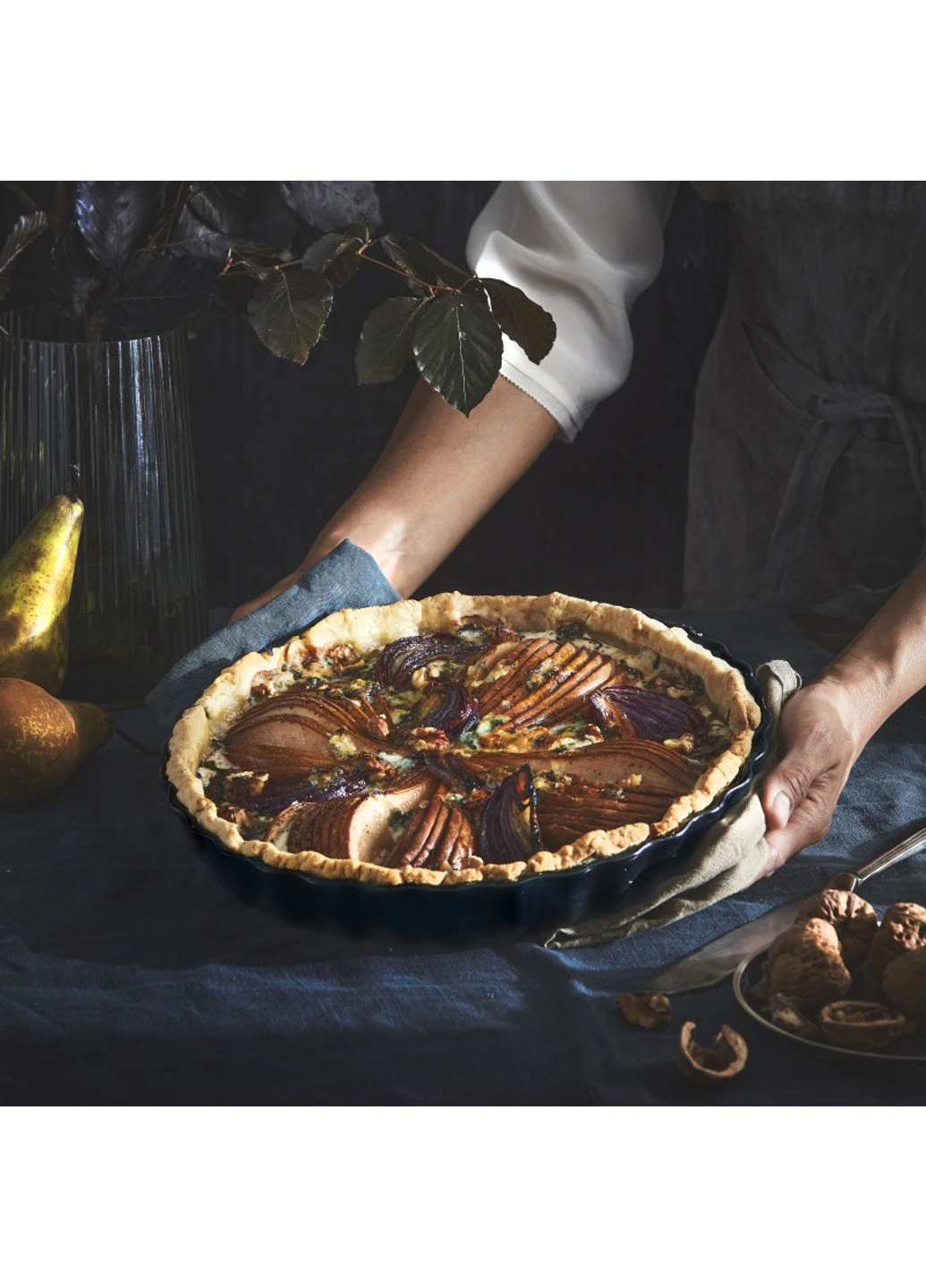 Форма для выпечки Ovenware 28 см оранжевая Emile Henry (255277489)