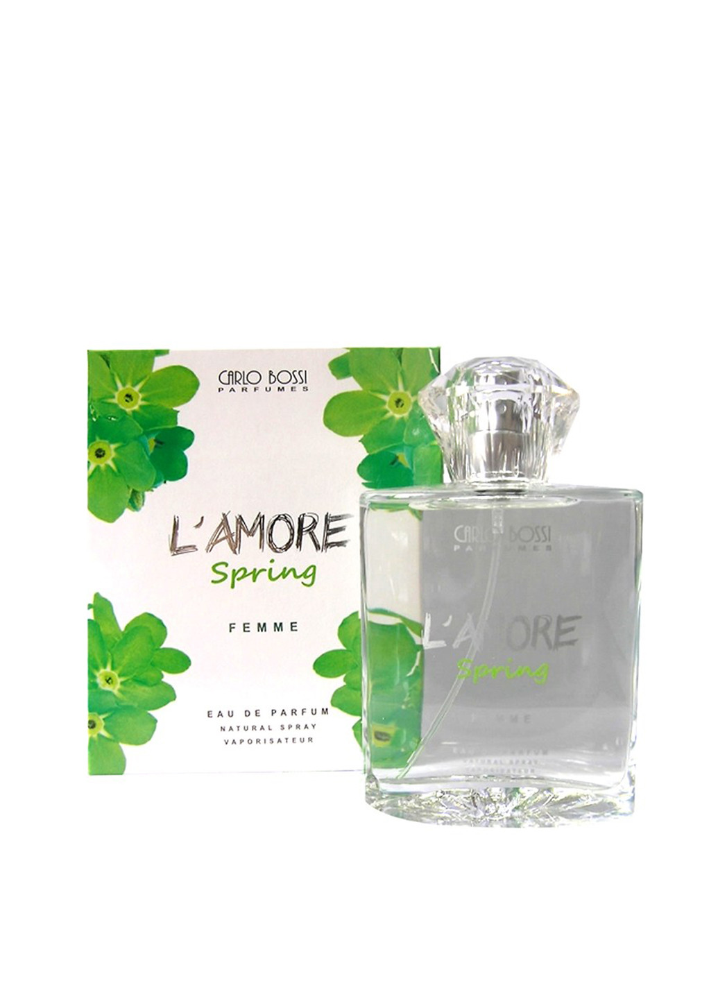 Парфюмированная вода L'Amore Spring Green, 10 мл Carlo Bossi (64813042)