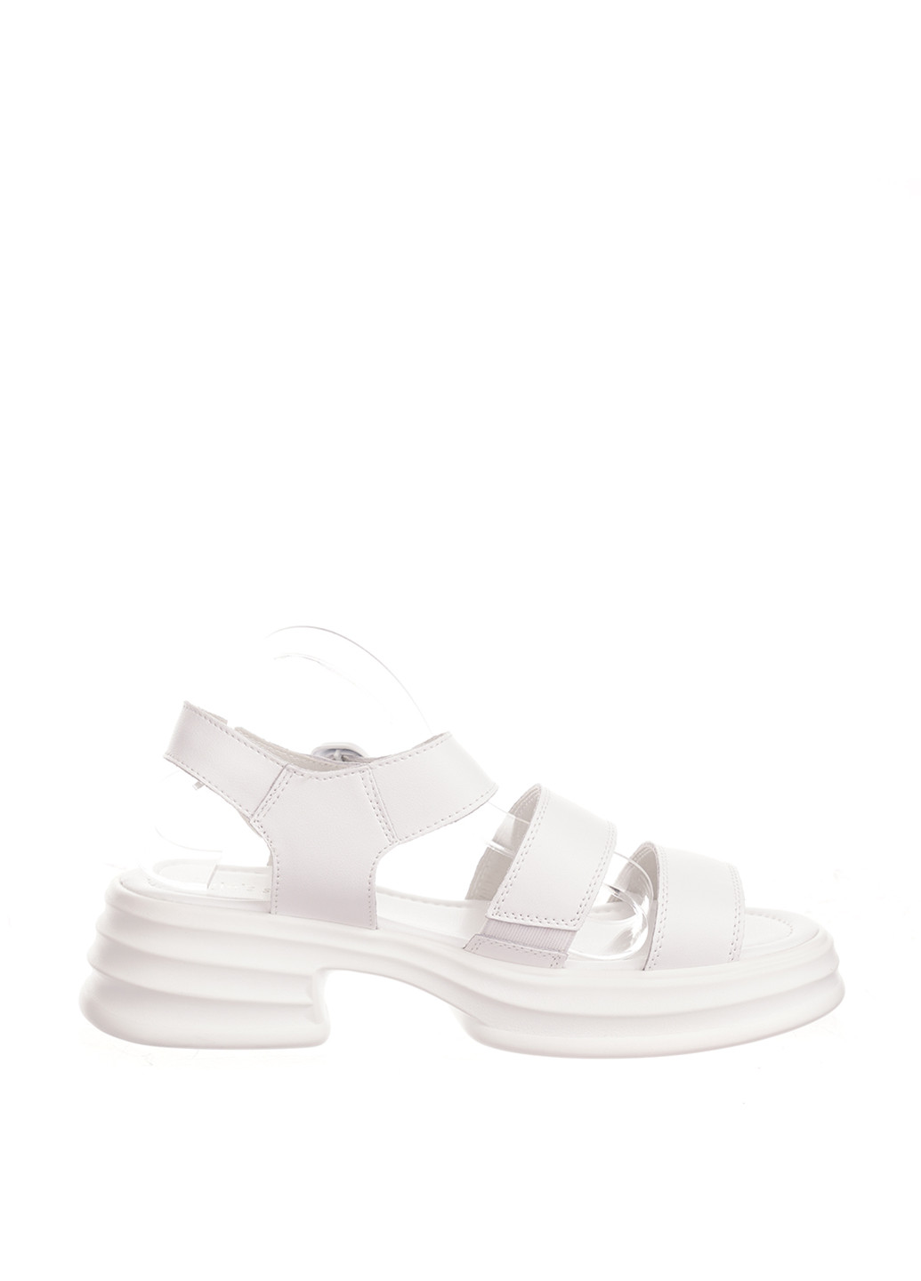 Белые босоножки Zojas Shoes с ремешком