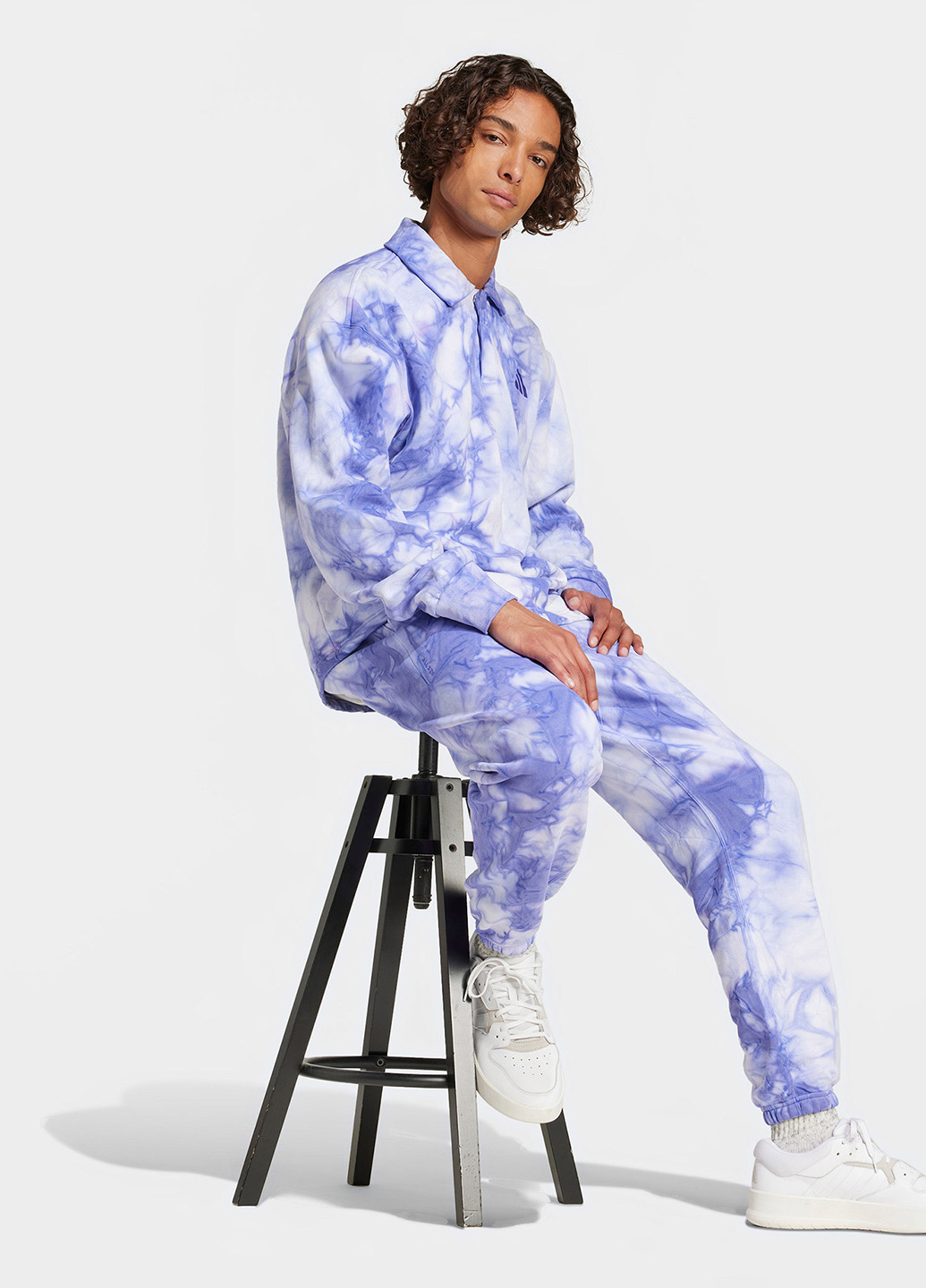 Сиреневые спортивные демисезонные джоггеры брюки adidas