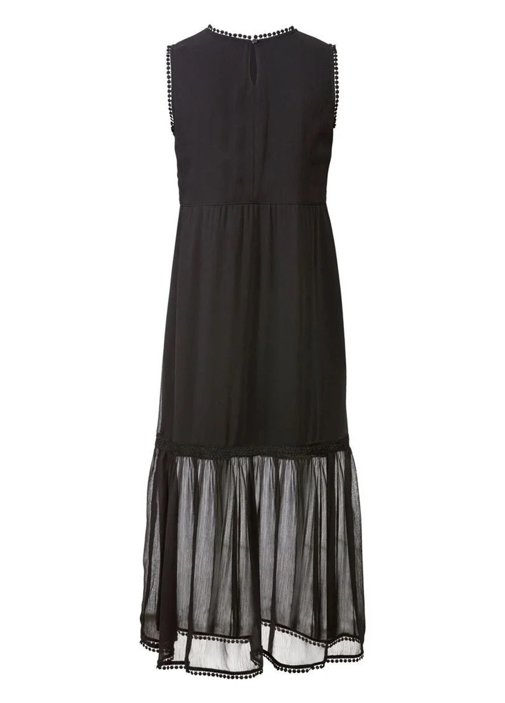 Черное кэжуал платье а-силуэт Esmara однотонное