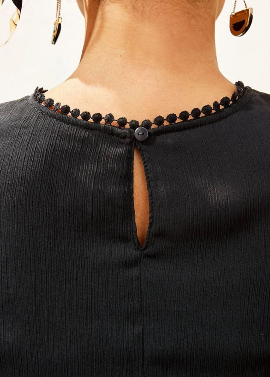 Черное кэжуал платье а-силуэт Esmara однотонное