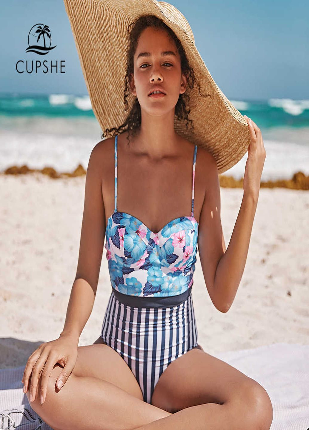 Комбінований літній купальник CUPSHE