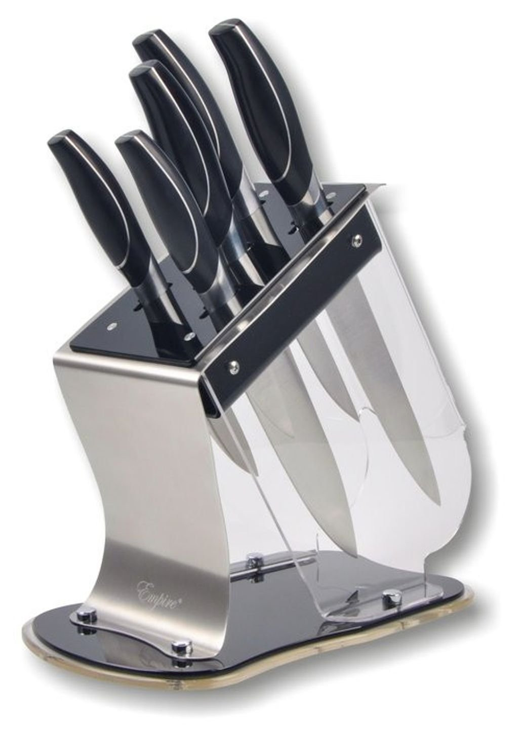 Набор кухонных ножей EM-1942 6 предметов Empire комбинированные,
