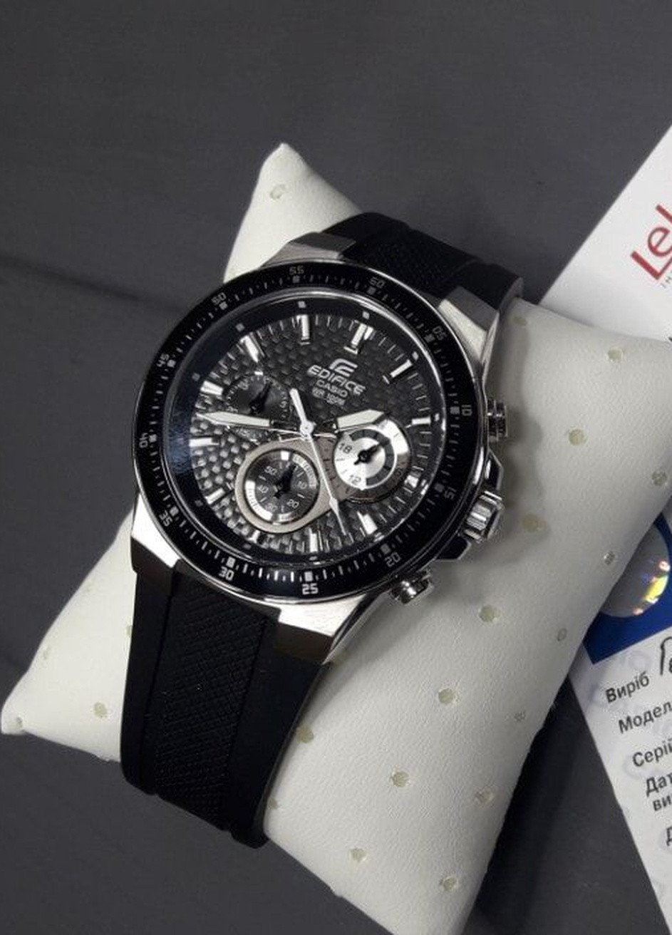 Мужские Часы EF-552-1AVEF кварцевые спортивные Casio (226704651)