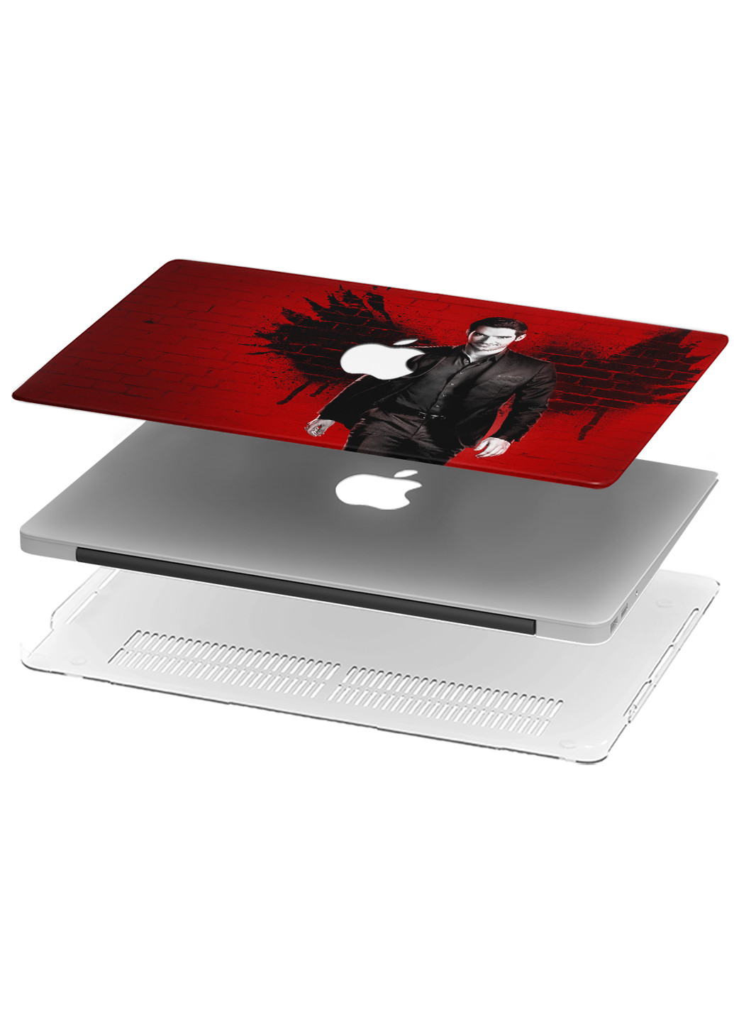 Чохол пластиковий для Apple MacBook Pro 13 A1278 Люцифер (Lucifer) (6347-2291) MobiPrint (218987739)