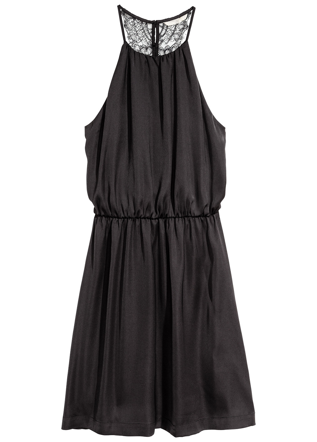 Чорна коктейльна плаття, сукня H&M однотонна