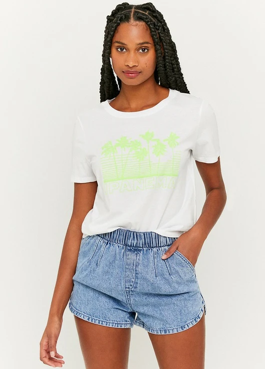 Футболка Tally Weijl Printed T-Shirts - KNIT T-SHIRT - (229436190)